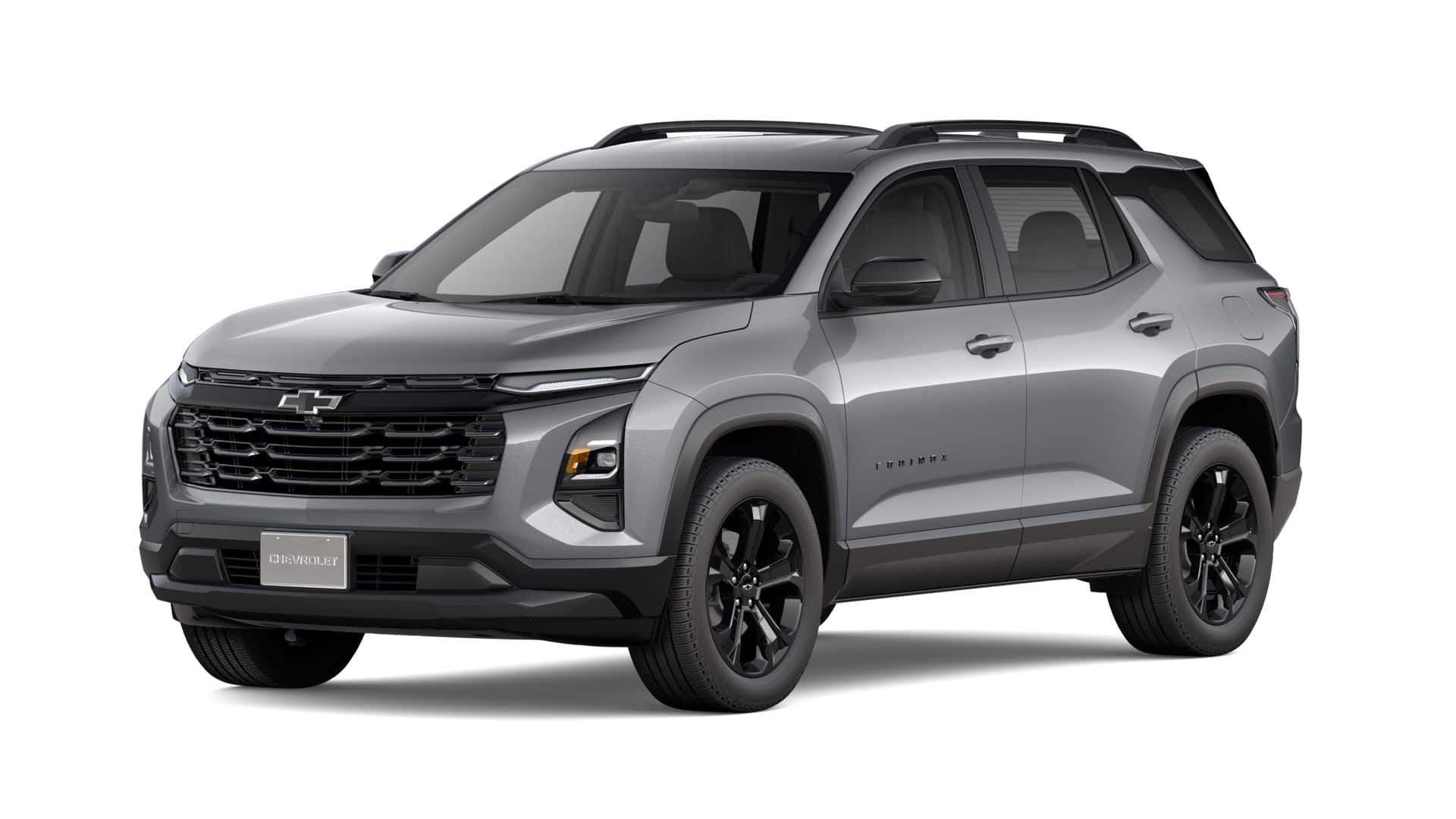 2027 Chevrolet Equinox AWD LT in Sterling Gray Metallic — front three-quarter view